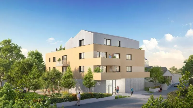 1-Bed Flat with Balcony in Saint-Herblain