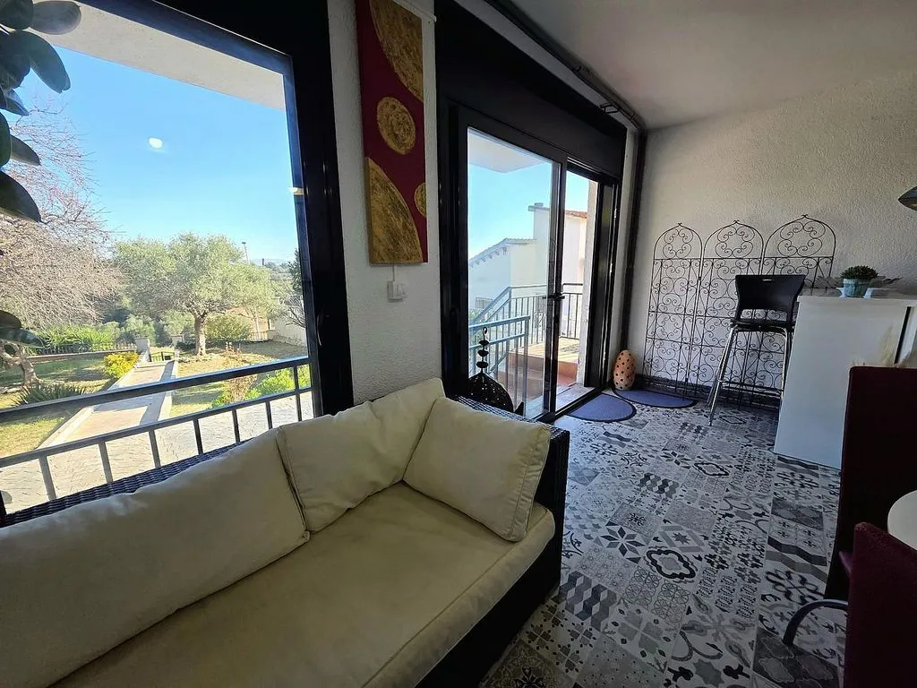 Living Room - Chalet with Pool in Albinyana, Tarragona