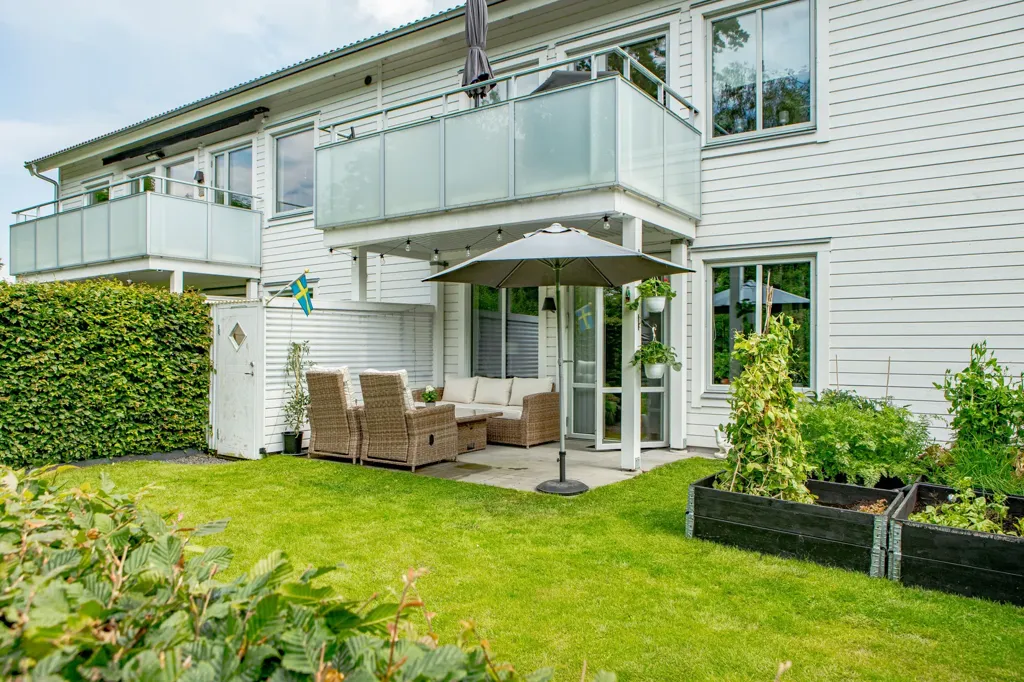 Jardin - Terraced Flat with Garden in Falkenberg