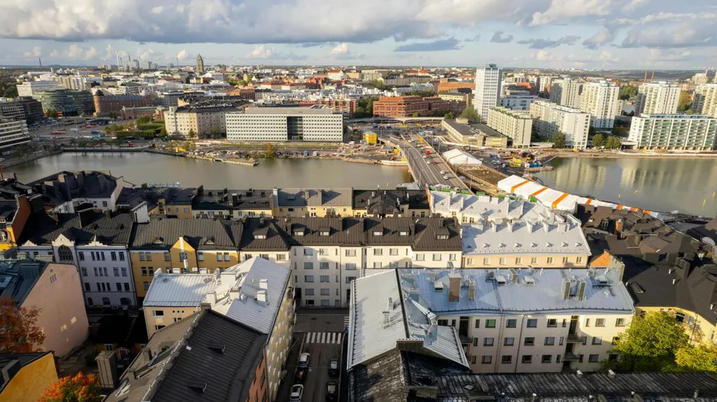 Õhuvaade - Furnished Studio in Kruununhaka, Helsinki