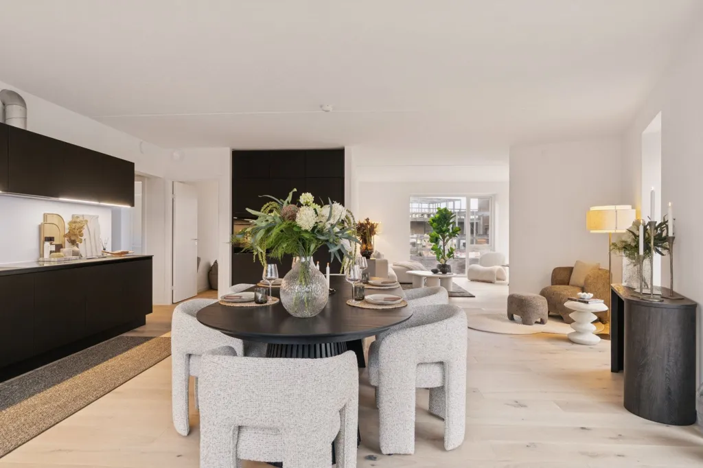 Söögituba - Apartment with 5G Coverage in Køge