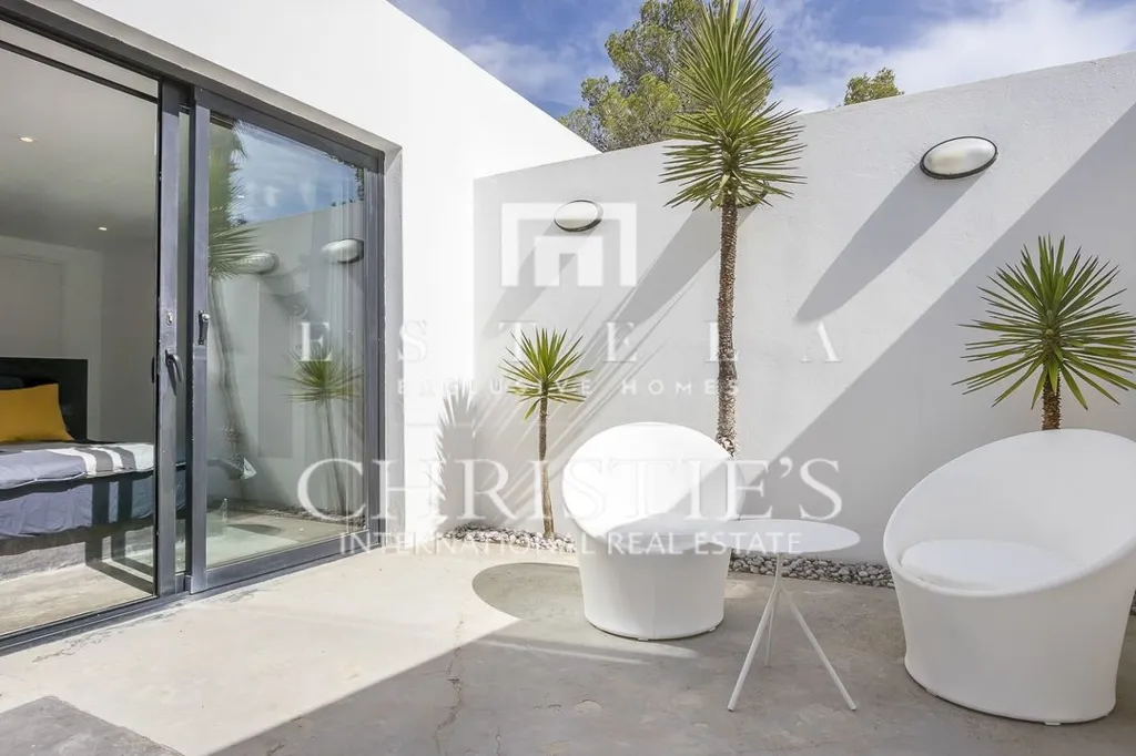 Terrasse - Modern Villa with Pool near Ibiza Beaches