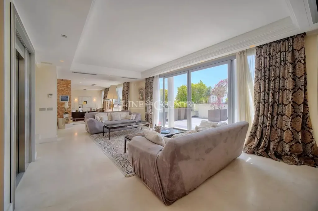 Soggiorno - Penthouse Villa with Sea View at Monaco Border