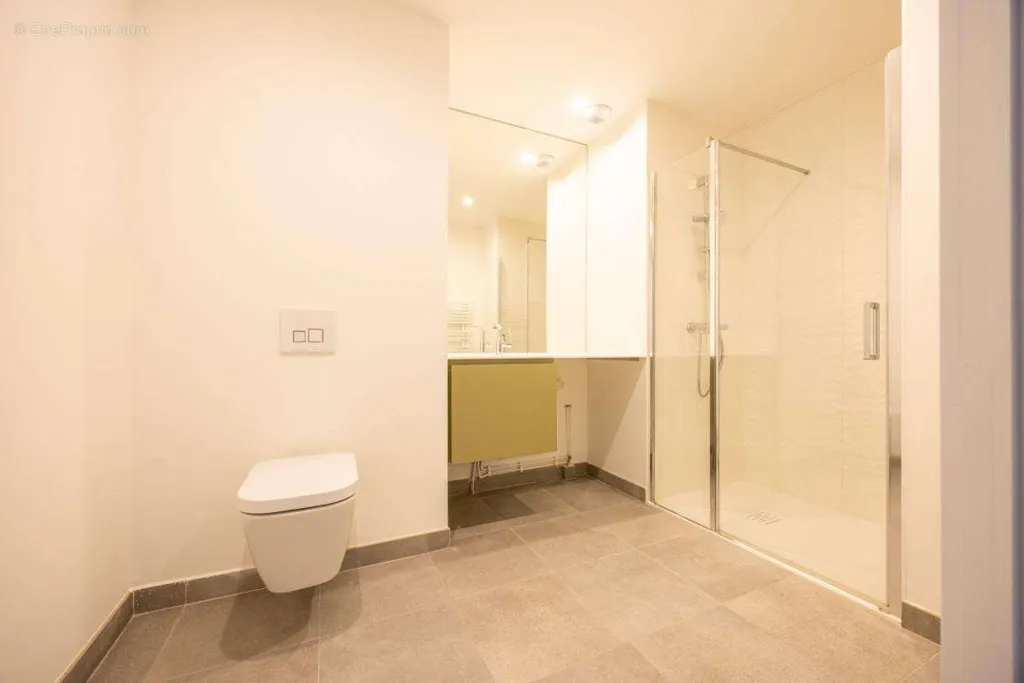 Bathrooms - 4-Bed Flat with Impressive View in Nantes