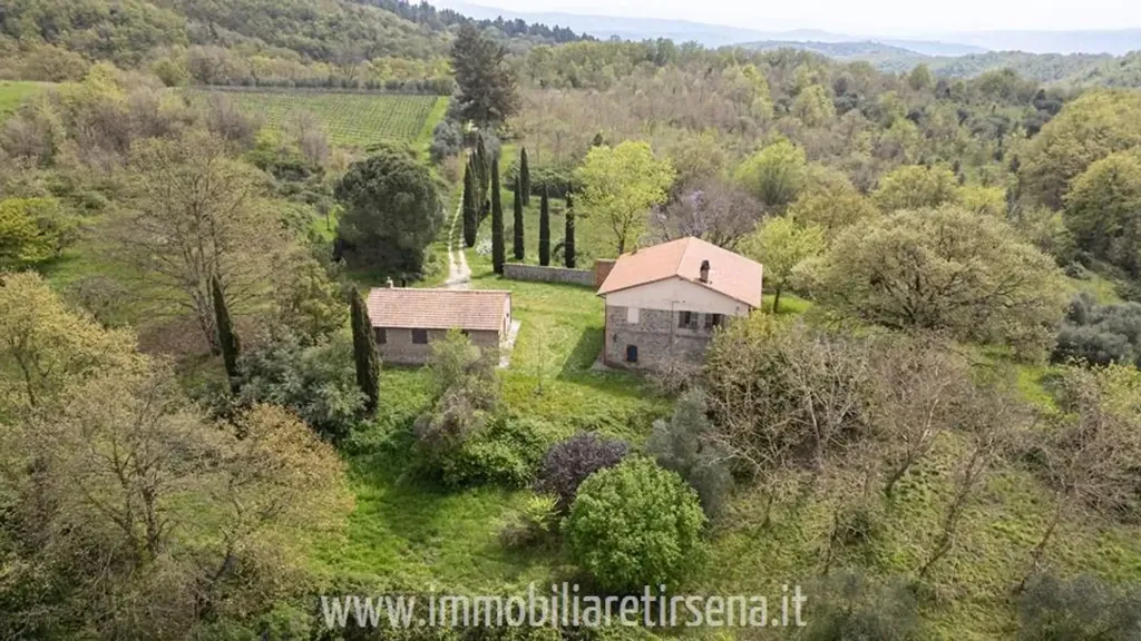Vue aérienne - Casale with Panoramic Views near Orvieto