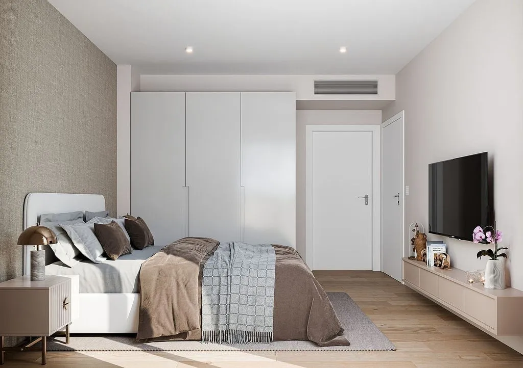 Camere da letto - New Flat with Air Conditioning in Granollers
