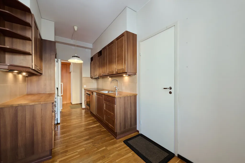Cucina - Bright End Apartment with Sauna in Karhula, Kotka