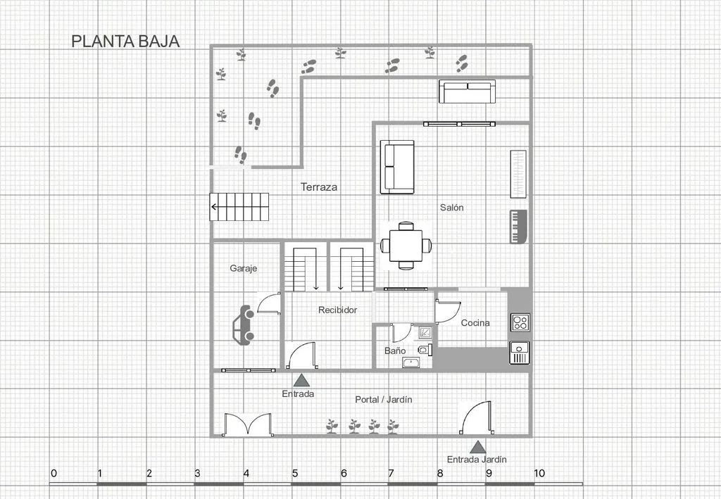 Floor Plan - Luxury House with Sea View in El Albir