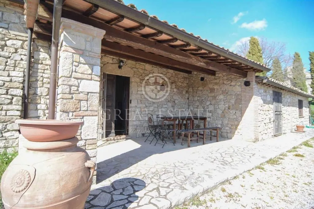 Terrace - Ancient Castle with Pool in Umbria