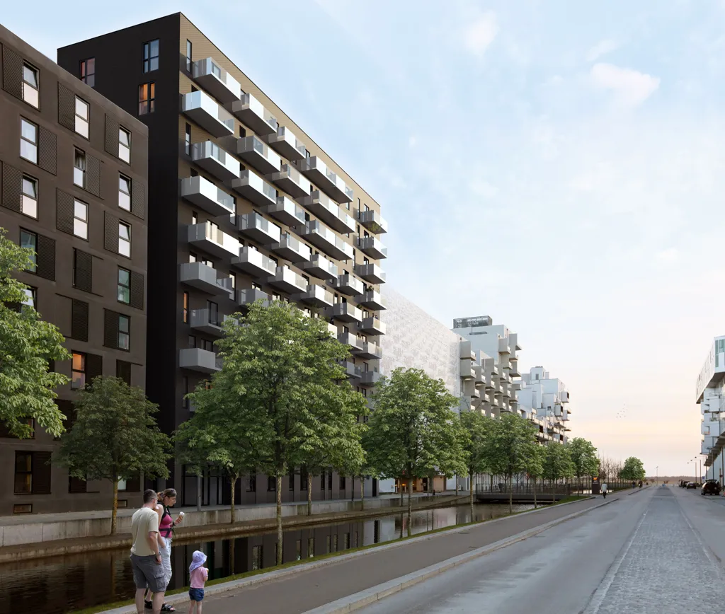 Modern Flat with Balcony in Ørestad