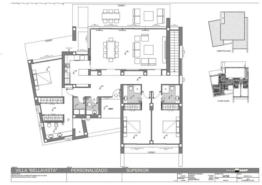 Floor Plan - Luxury Villa with Sea View in Benitachell