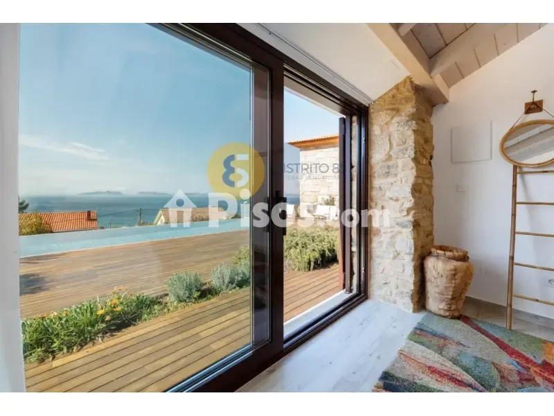 Terrasse - Chalet with Sea Views in Prado, Nigrán