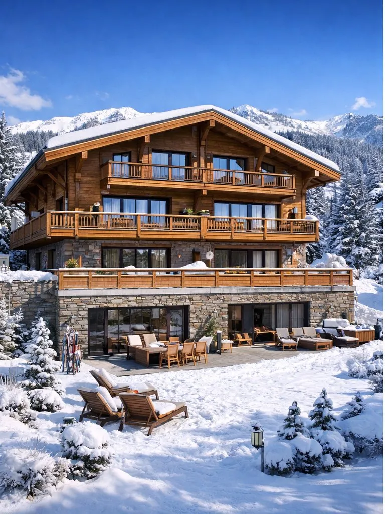 Extérieur - Appartement T5 Duplex avec Triple Exposition à Megève