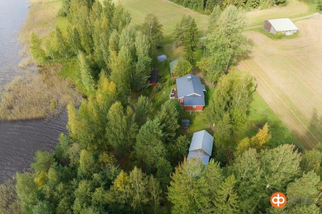 Vue aérienne - Cottage with Private Beach in Päijänne Area