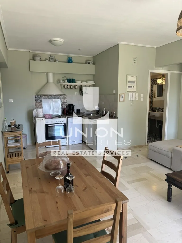 Dining Room - Furnished Apartment with Open View in Varitsa