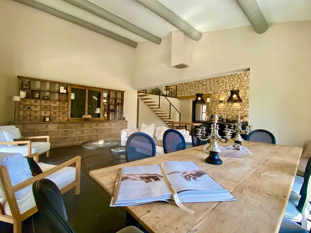 Salle à manger - Villa Luxueuse avec Piscine à Ménerbes