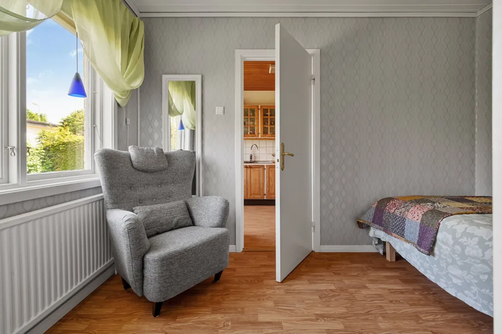 Chambres - 1-Storey Villa with Garden in Sollentuna