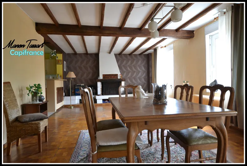 Salle à manger - Demeure Bourgeoise de 1875 avec Jardin à Condé-sur-l'Escaut