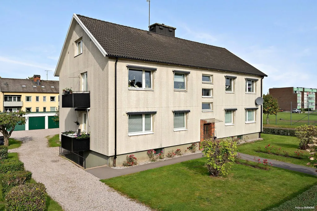 Õhuvaade - Cozy 3rd Floor Flat with Balcony on Kvarngatan