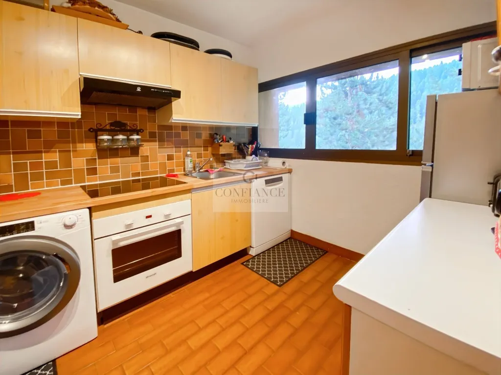 Cucina - Chalet-Style Flat with Terraces in Auron