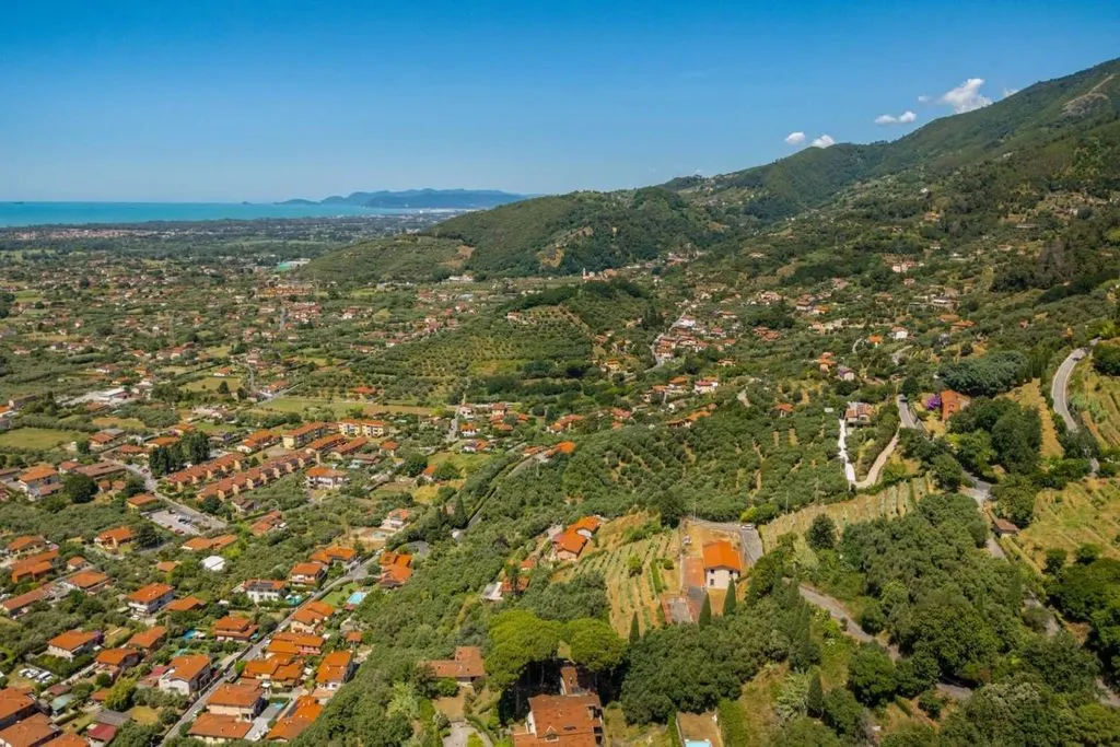 Vue aérienne - Rustic Villa with Pool in Forte dei Marmi