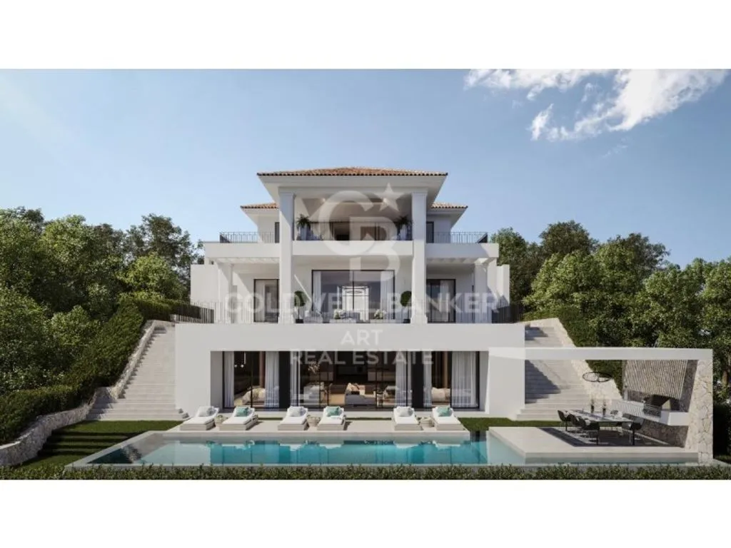 Piscina - Luxury Villa with Infinity Pool in Benahavís