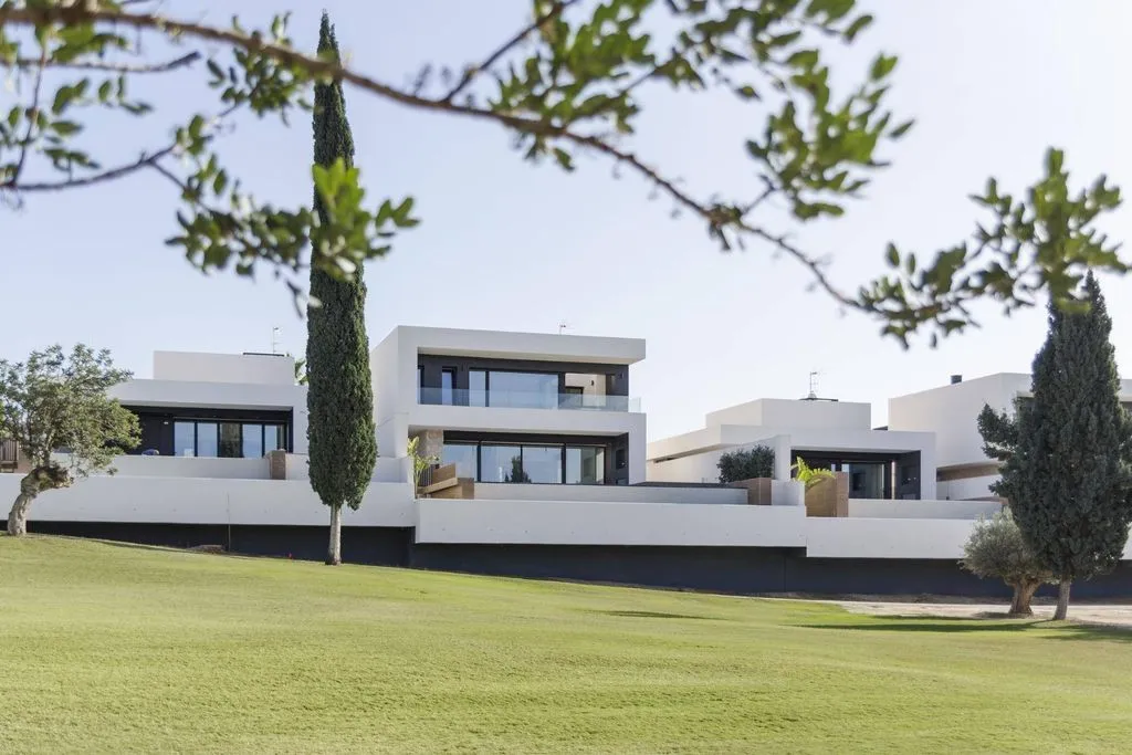 Exterior - New Build Villa with Pool in Algorfa