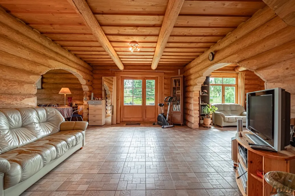 Séjour - Wooden Cottage with Lake View in Cēsis District