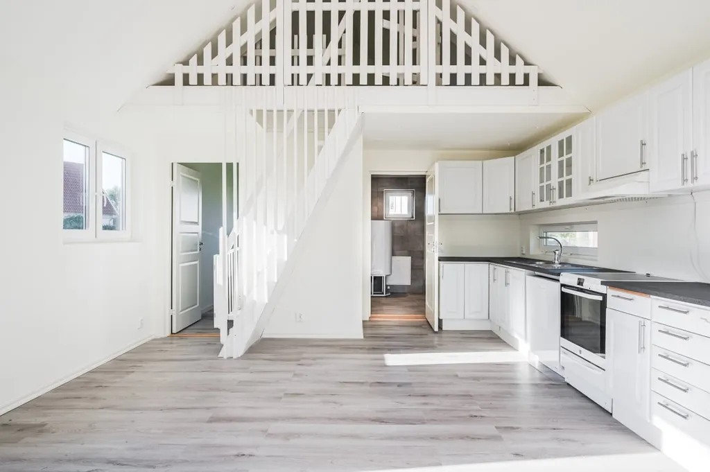 Cuisine - Charming Stone House with Approved Plans in Nyhamnsläge