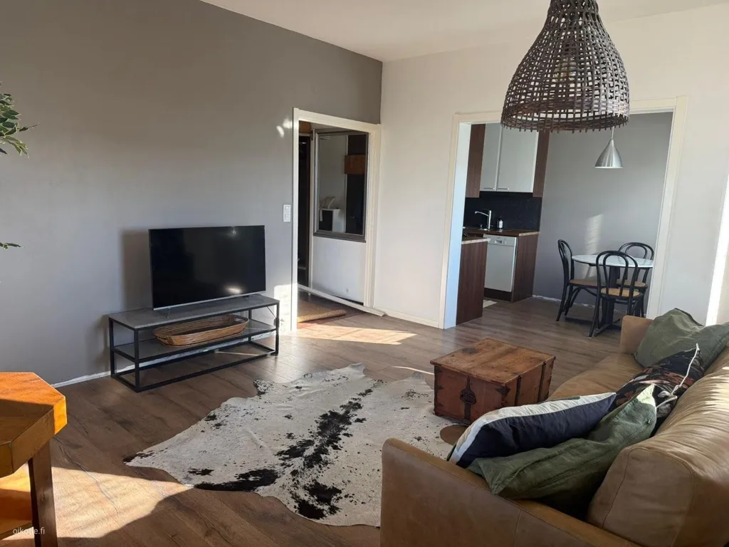 Séjour - Apartment with Sea View in Tuira, Oulu