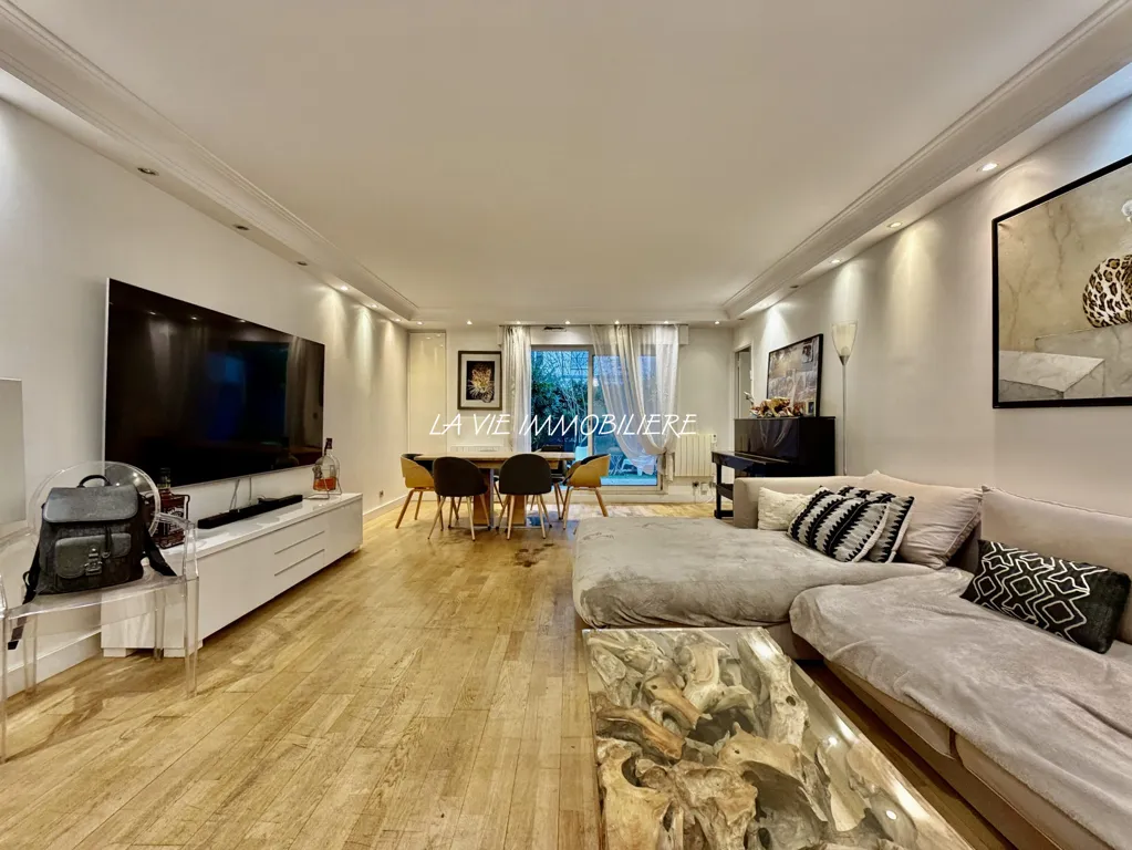Séjour - Appartement Luxe avec Terrasses à Charenton-le-Pont