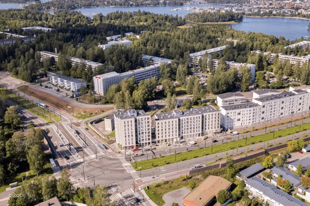 Õhuvaade - New Development with Balcony in Laajasalo, Helsinki