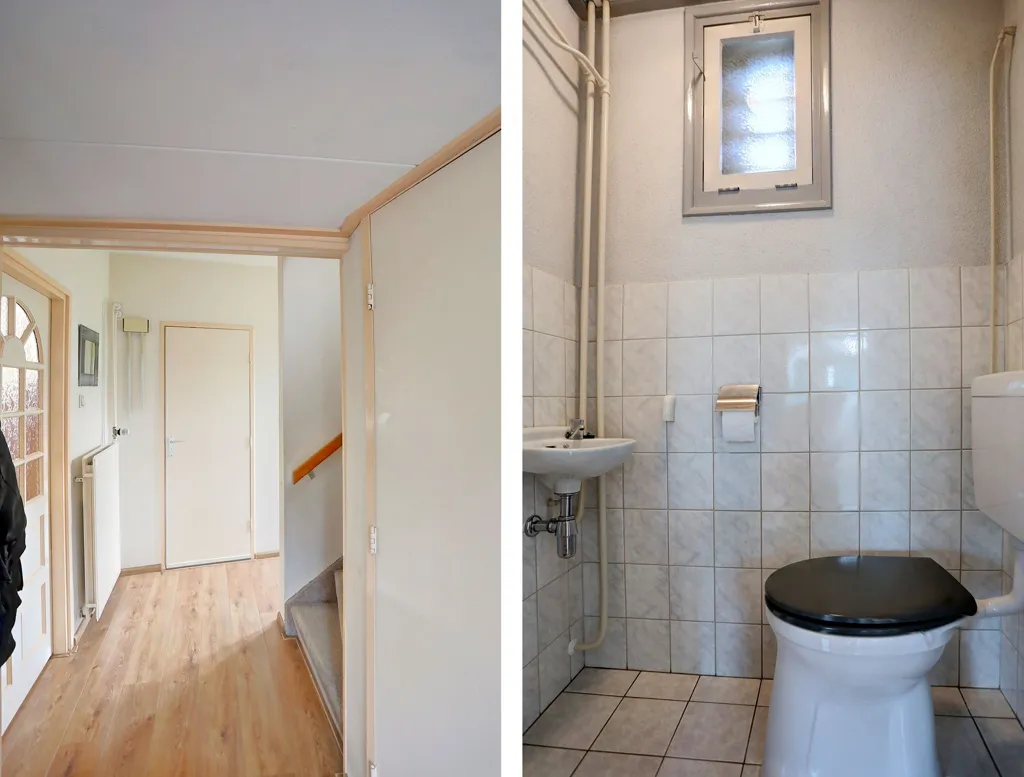 Salles de bain - Corner House with Garden in Zevenaar