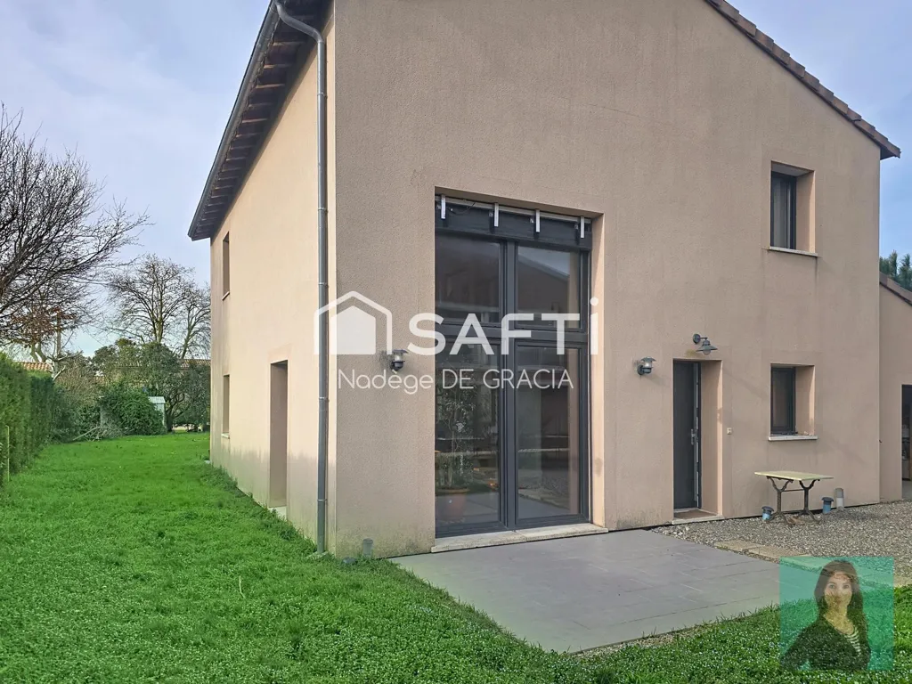 Esterno - Contemporary House with Garden in Montgiscard