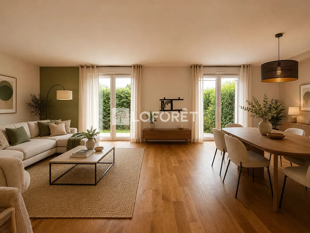 Soggiorno - Duplex Apartment with Garden in Lamorlaye