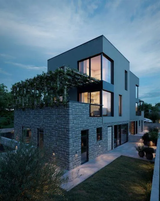 Exterior - Two-Bedroom Apartment with Sea View in Rtina