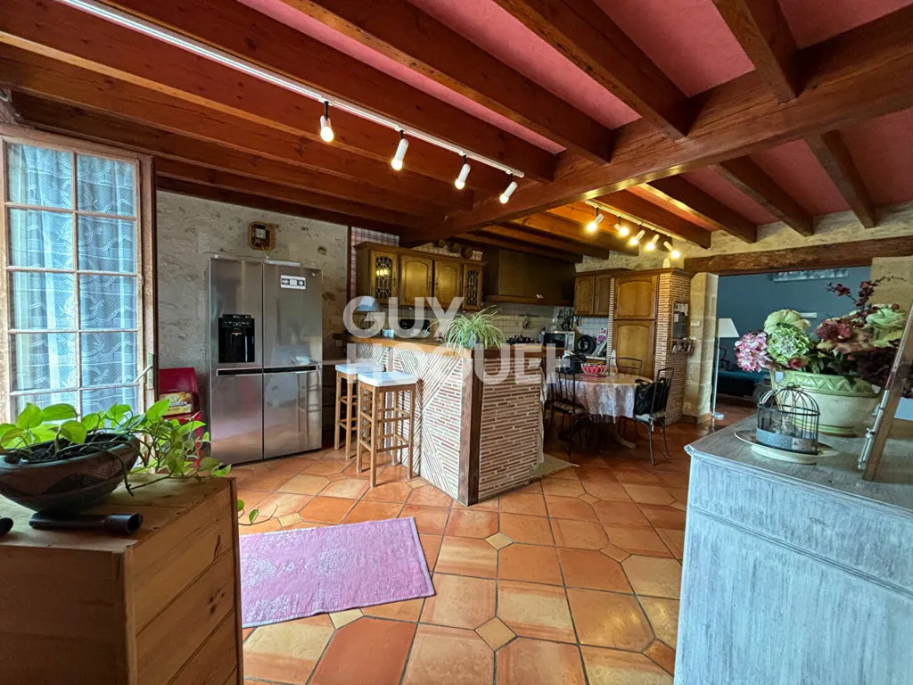 Cucina - Stone House with Garden near Saint-Émilion