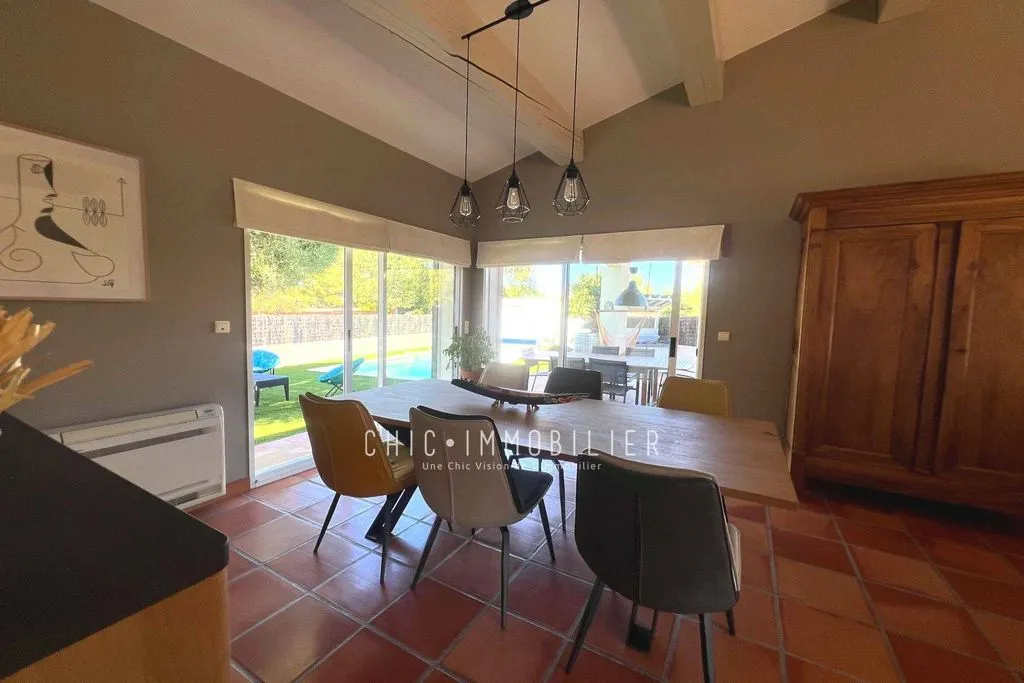 Salle à manger - Villa Luxueuse avec Vue Montagne à Argelès-sur-Mer