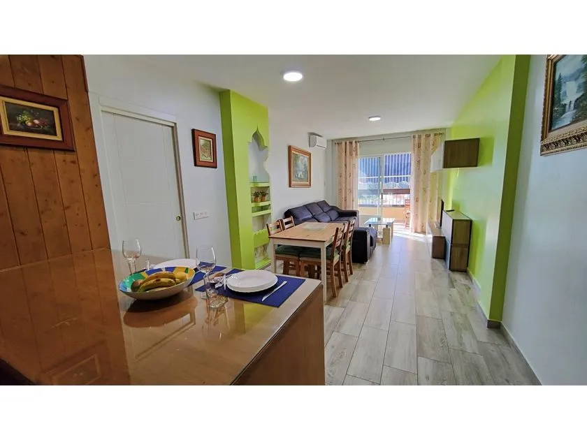 Köök - Spacious Apartment with Pool in Las Lagunas de Mijas