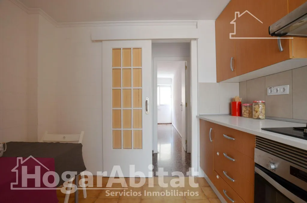 Köök - Reformed Flat with Sea Access in Tavernes de la Valldigna