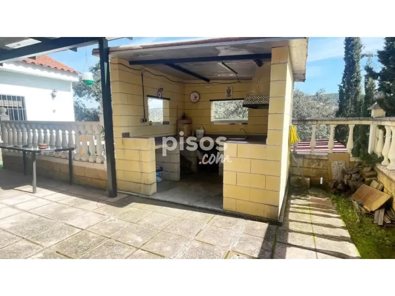Terrass - House with Pool in Villaharta