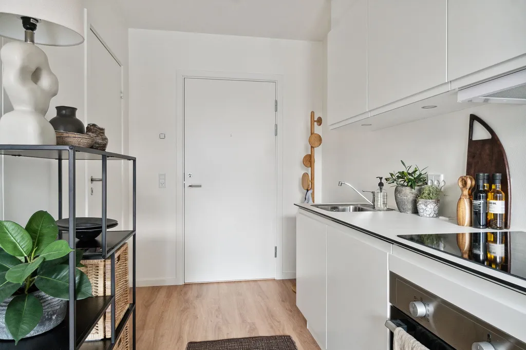 Cuisine - 1-Bed Flat with Balcony in Risskov