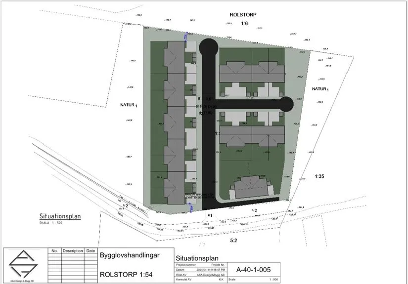 Plan - Apartment with Lake View in Värnamo