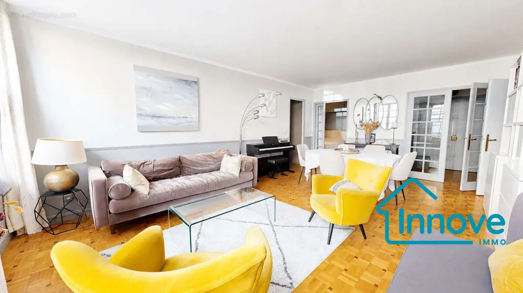Séjour - Appartement avec Ascenseur et Parking à Versailles