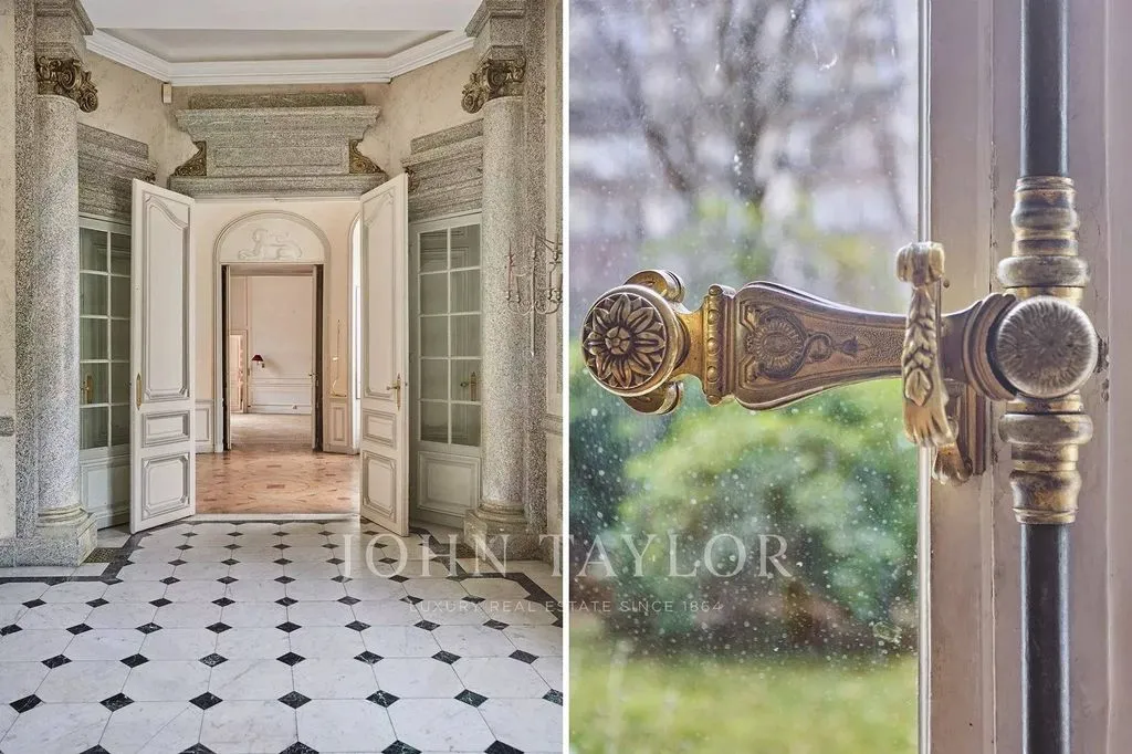 Entrée - Appartement Luxueux avec Jardin Privé à La Muette
