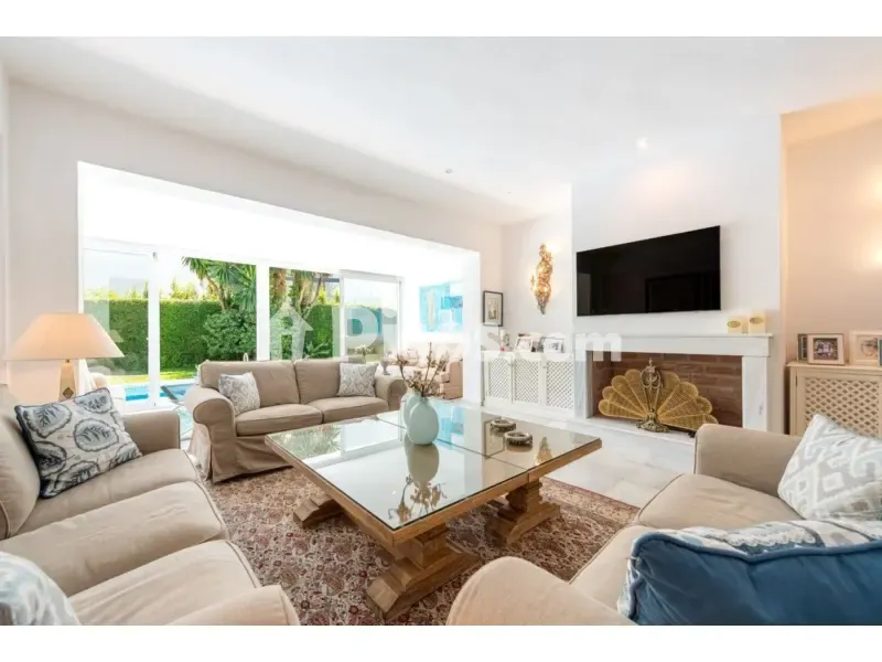 Soggiorno - Semi-Detached Villa with Pool in Los Monteros