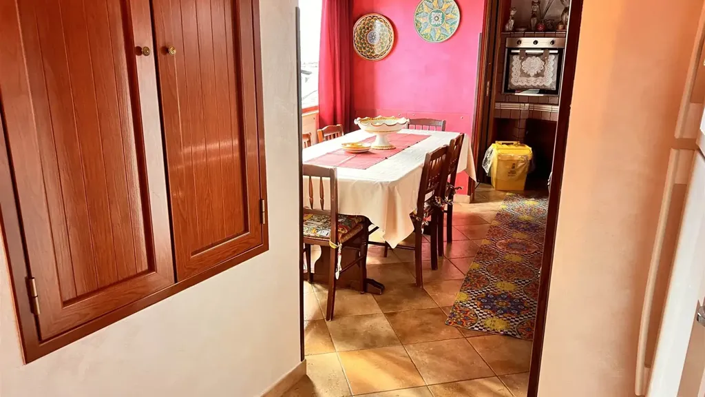 Dining Room - Restored House with Sea View in Sciacca