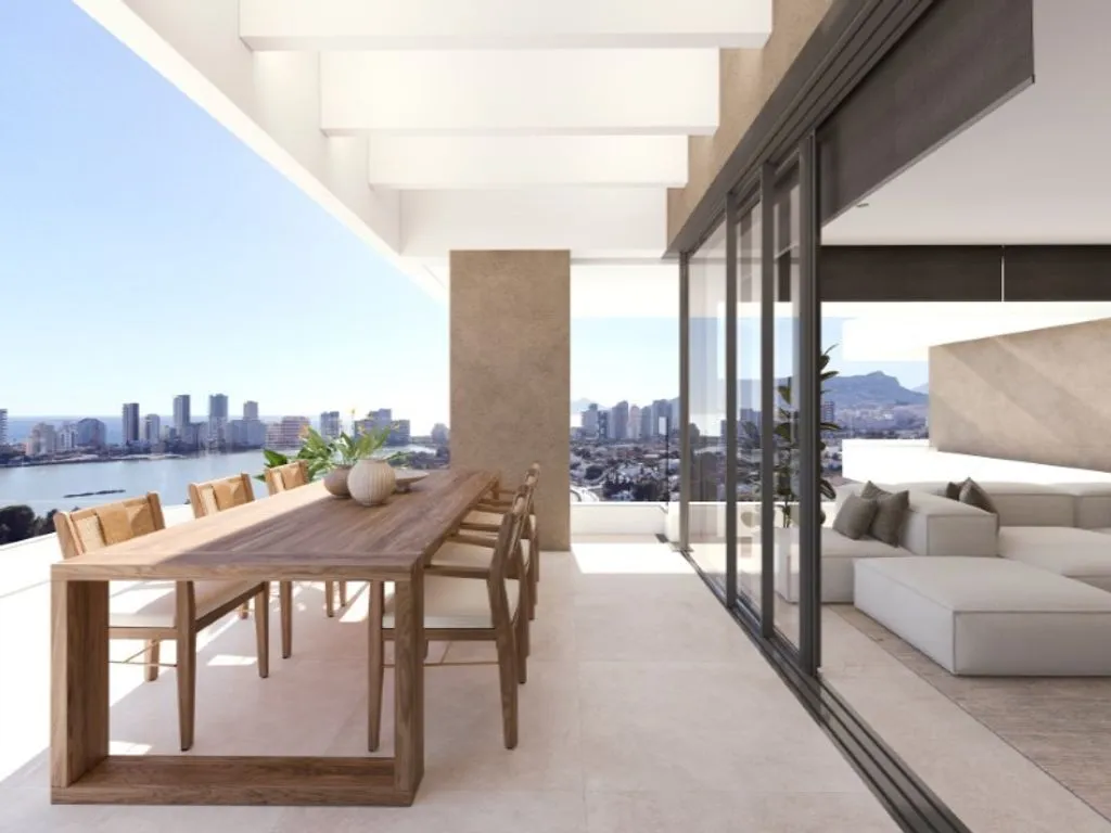 Terrasse - Luxury Flat with Pool in Calpe