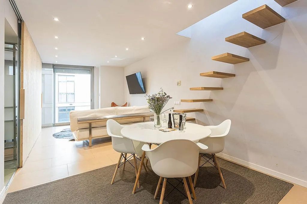 Sala da pranzo - Duplex with Terrace in Sant Gervasi, Barcelona