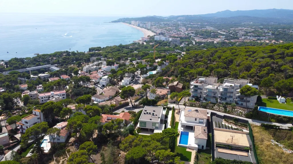 Vue aérienne - Modern Villa with Sea Views in Sant Antoni